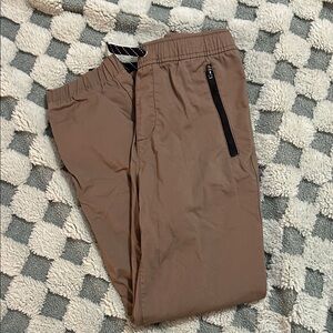 Old Navy Tech Jogger pants, youth L (10-12), NWOT, brown